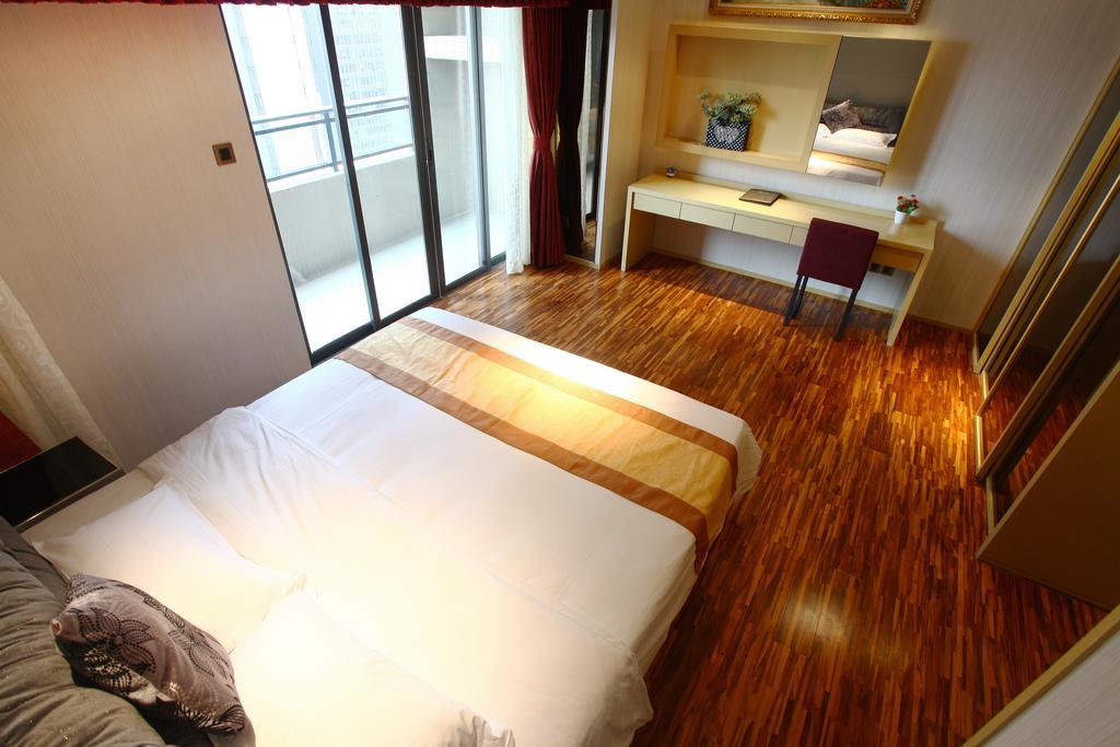 Heefun Apartment Hotel Guangzhou - Poly D Plaza Branch Quarto foto