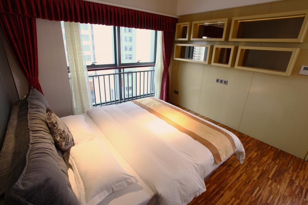 Heefun Apartment Hotel Guangzhou - Poly D Plaza Branch Quarto foto